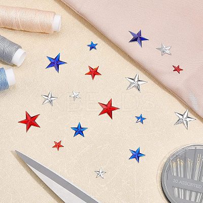 1800Pcs 9 Style Scrapbook Embellishments Garment Accessories Acrylic Rhinestone Cabochons KY-CA0001-43-1