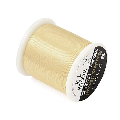 Flat MIYUKI Nylon Beading Thread FB-CBA3435-01N-1