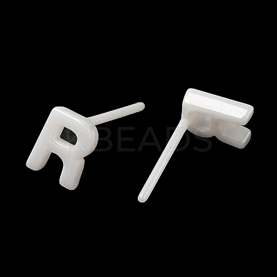 Hypoallergenic Bioceramics Zirconia Ceramic Stud Earrings EJEW-F340-04R-1