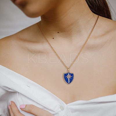 5Pcs 5 Styles Real 18K Gold Plated Brass Micro Pave Clear Cubic Zirconia Enamel Pendants ZIRC-SZ0001-35-1