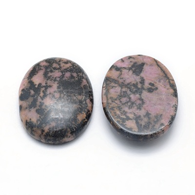 Natural Rhodonite Cabochons G-P393-I15-1