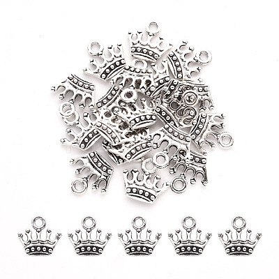 Zinc Alloy Charms PALLOY-YW0001-13S-RS-1