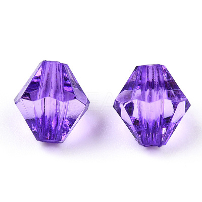 Transparent Acrylic Beads TACR-S146-8mm-33-1