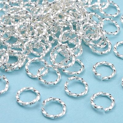 304 Stainless Steel Open Jump Rings STAS-F191-12S-B-1