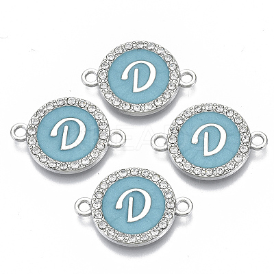 Alloy Enamel Links Connectors LS-ENAM-TAC0003-01S-06D-1