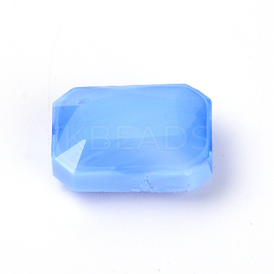 Opaque Solid Color Glass Beads GLAA-WH0025-58H-1