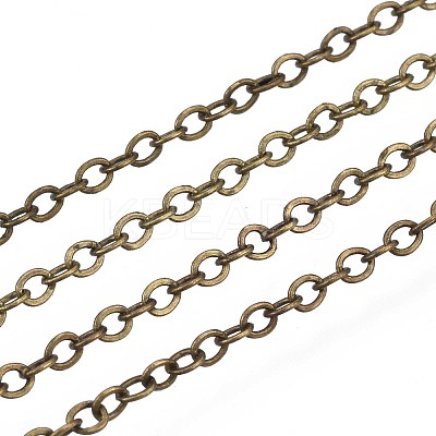 Brass Cable Chains CHC-T008-08AB-1