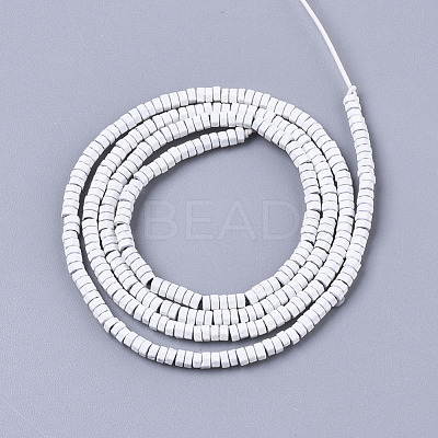 Spray Painted Non-magnetic Synthetic Hematite Beads Strands G-R468-02A-M-1