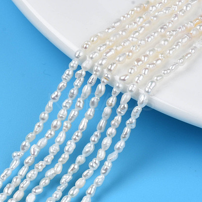 Natural Cultured Freshwater Pearl Beads Strands PEAR-N012-02H-1