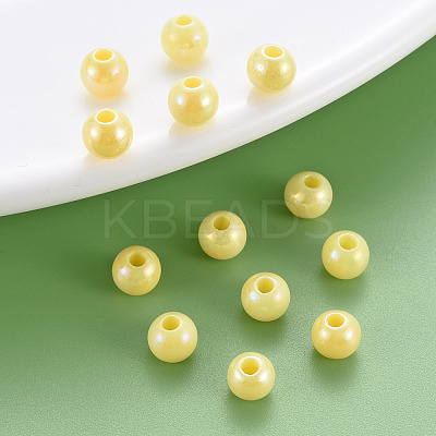Opaque Acrylic Beads MACR-S370-D6mm-A10-1