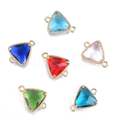 K9 Glass Connector Charms GLAA-N038-60-1