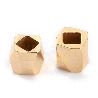 Brass Spacer Beads KK-O133-202B-G-1