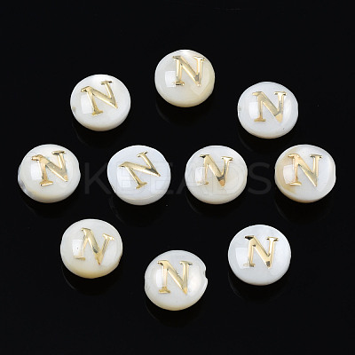 Natural Freshwater Shell Beads SHEL-S278-036N-1