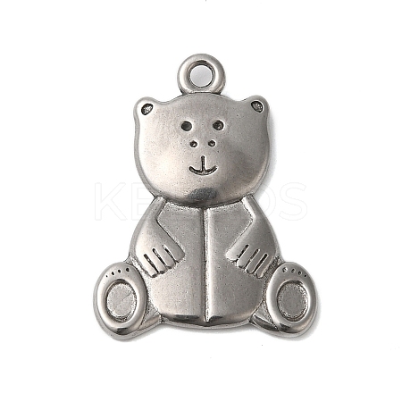 Non-Tarnish 304 Stainless Steel Pendants STAS-N103-20P-1