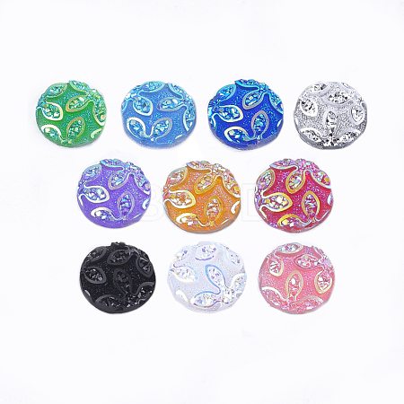 Resin Cabochons CRES-T012-03-1