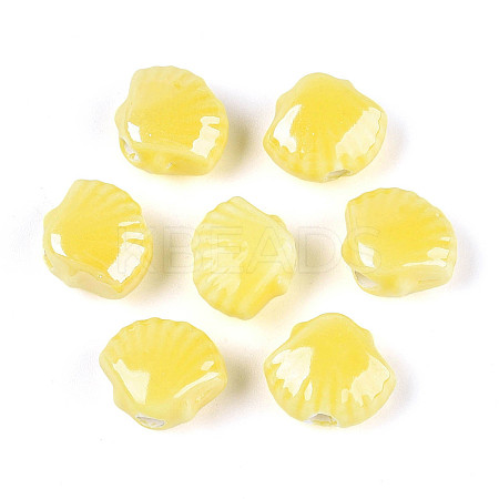 Handmade Porcelain Beads PORC-Q002-01C-01-1