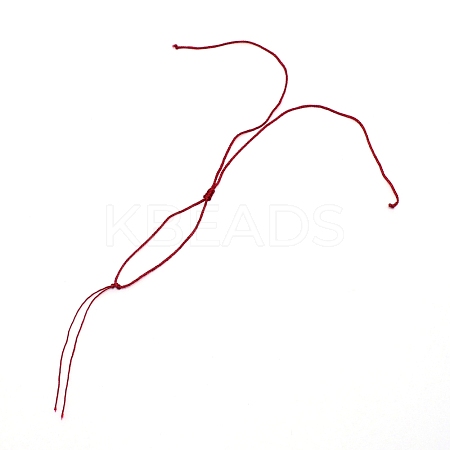 Polyamide Cord Necklace Making AJEW-WH0241-27C-1