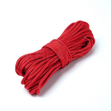 Braided Nylon Pull Rope OCOR-WH0064-38-1