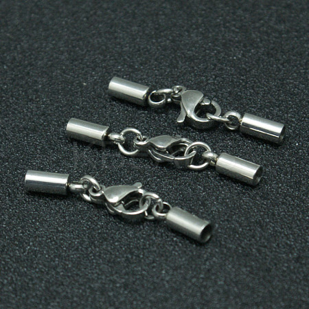 304 Stainless Steel Tube Cord Ends X-STAS-I045-49-1
