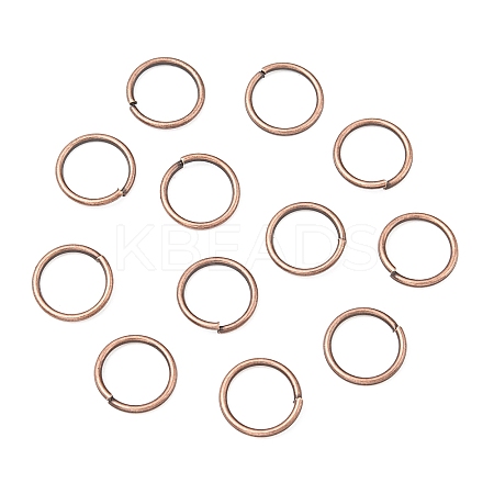Brass Open Jump Rings LS-JRC10MM-R-1