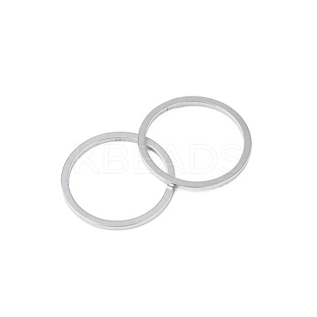 Non-Tarnish 304 Stainless Steel Linking Ring STAS-T047-15I-1