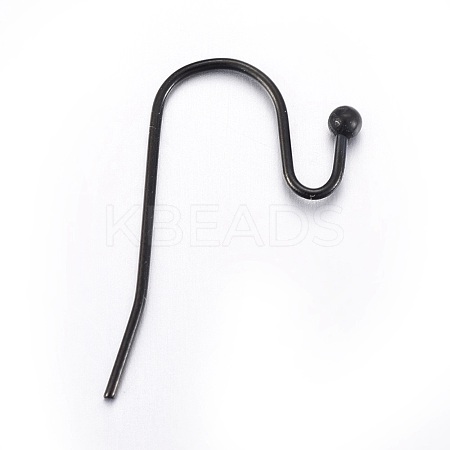 Stainless Steel Earring Hooks X-STAS-L211-14-B-1