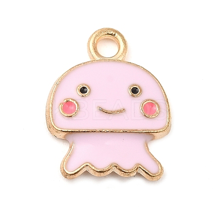 Alloy Enamel Pendants ENAM-C016-01B-1