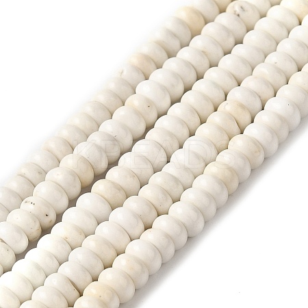 Natural Howlite Beads Strands G-K284-C01-01-1