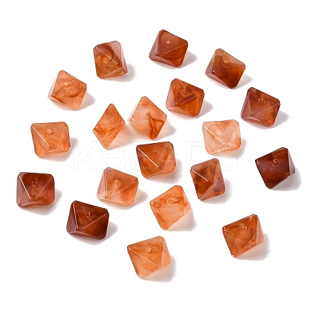 Opaque Acrylic Beads OACR-D320-02K-1