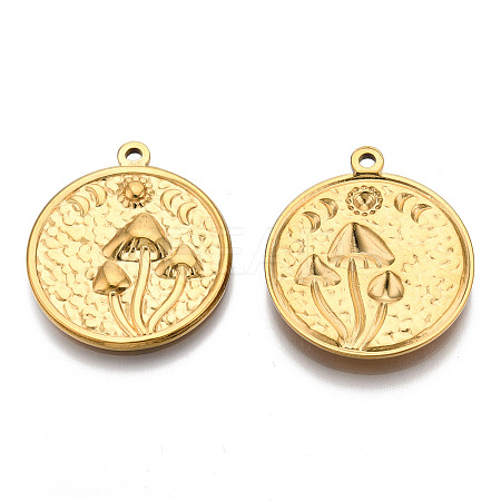 201 Stainless Steel Pendants X-STAS-N098-143LG-1