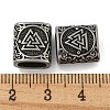 Retro 304 Stainless Steel Slide Charms STAS-B071-13AS-3