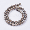 Natural Maifanite/Maifan Stone Beads Strands G-I187-10mm-01-3