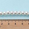 Baking Paint Pearlized Glass Pearl Round Bead Strands X-HY-Q003-6mm-01-5