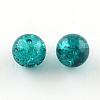 Transparent Crackle Glass Beads CCG-R001-6mm-M-2