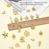 60Pcs 20 Styles Tibetan Style Alloy Pendants FIND-YW0004-77-3