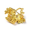 Fashion Golden Zinc Alloy Enamel Pins LS-JEWB-D068-01G-03-2