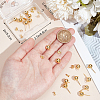 20Pcs 304 Stainless Steel Round Post Stud Earring Findings STAS-BBC0004-76-3
