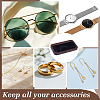Rectangle Wooden Organizer Display Jewelry Plates ODIS-WH0099-221B-5