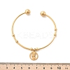 PVD Vacuum Plating 201 Stainless Steel Cuff Bangles BJEW-M284-20G-1-7