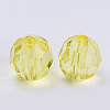 Transparent Acrylic Beads X-TACR-Q257-10mm-V21-2