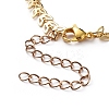 Brass Cobs Chains Necklaces NJEW-JN02637-3