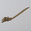 Alloy Lotus Hair Sticks MRMJ-WH0077-101B-2