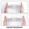 Flower Rhinestone Headbands PHAR-WH0020-05A-3