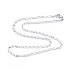 Non-Tarnish 304 Stainless Steel Chain Necklaces NJEW-L173-008-P-2