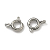 Tarnish Resistant 304 Stainless Steel Spring Ring Clasps STAS-O040-A-04-2