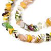 Electroplate Glass Beads Strands EGLA-N002-06D-3