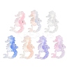 Luminous Ocean Transparent Resin Cabochons CRES-L045-02B-3