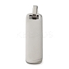 Tarnish Resistant Rectangle 304 Stainless Steel Mirror Polished Finish Stamping Blank Tag Pendants LS-STAS-H317-09P-1