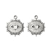 Non-Tarnish 304 Stainless Steel Pendant Cabochon Settings STAS-L268-012P-2