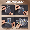2 Styles Waterproof Self Adhesive Stamping Stickers Sets DIY-CP0011-05D-6